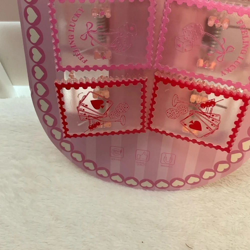 Pink Bag Clips Set